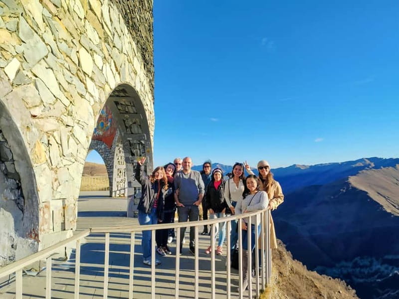 Tbilisi: Day Trip to Kazbegi, Gudauri, Gergeti, and Ananuri - Winter reality on the Georgian Military Highway