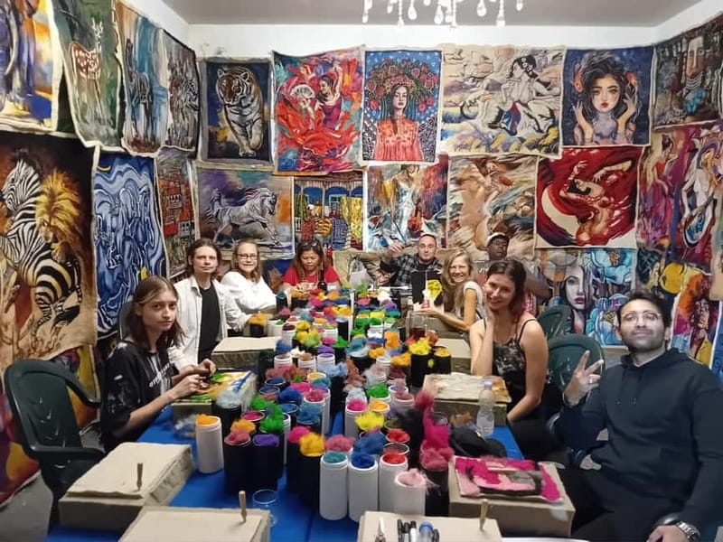 Tbilisi: Felting Art & Wool Craft at Local Workshop - The Workshop Flow: From Technique to Your Own Colorful Piece