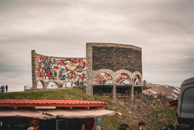 Jinvali, Ananuri, Gudauri, Kazbegi, & Gergeti Tour