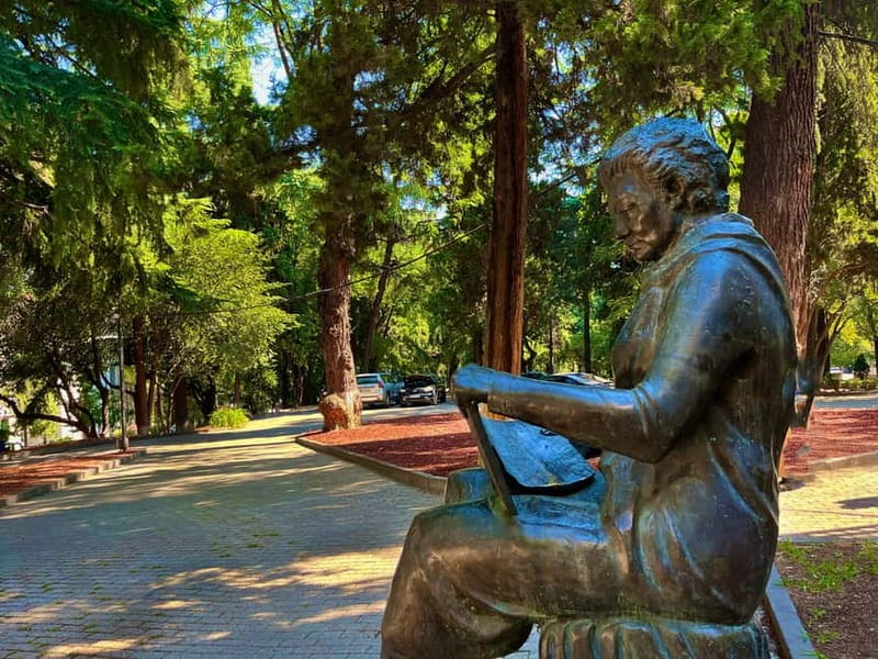 Tbilisi: Legends and Tales Walking Tour with Coffee & Sweets - Rustaveli Avenue and the big institutions that power the city