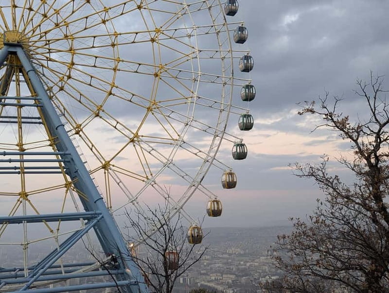 Tbilisi:New cable car, Mtatsminda with Lagidze water Tasting - Mtatsminda Park time: viewpoints, rides, and how to not overspend