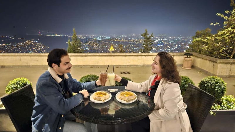 Tbilisi:New cable car, Mtatsminda with Lagidze water Tasting - Optional Georgian comfort foods: ponchiki or Adjarian khachapuri