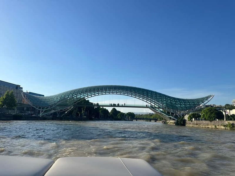 TBILISI: Private, exclusive Boat Ride & with Welcome Drink - Price and value: $170 per group up to 5