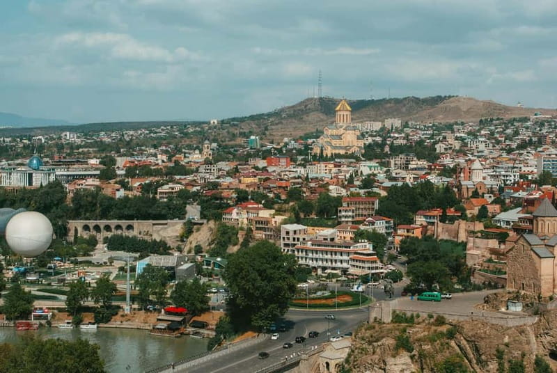 Tbilisi: Private Tour to Mother of Georgia & Narikala Castle - The Sulfur Baths District and the City’s Everyday Charm