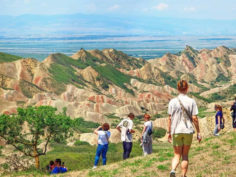 Tbilisi: Real Adventure – Gareja & Rainbow Desert 4x4 + Hike - Rainbow Mountains and Mravaltskaro Lake, how to read the color