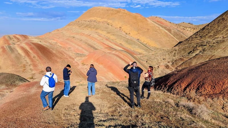 Tbilisi: Real Adventure – Gareja & Rainbow Desert 4x4 + Hike - Optional wine session for private tours, when dust turns into chacha