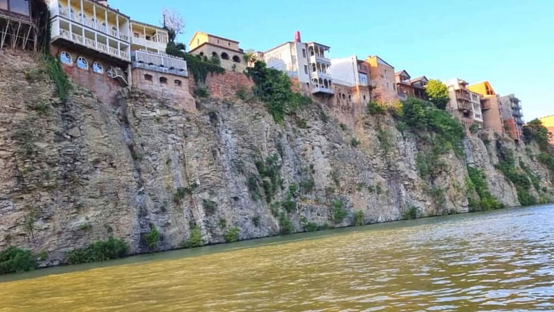 Tbilisi: River Sightseeing Boat Ride with Welcome Drink - On Board: Open Terrace Photo Views and Your Welcome Drink