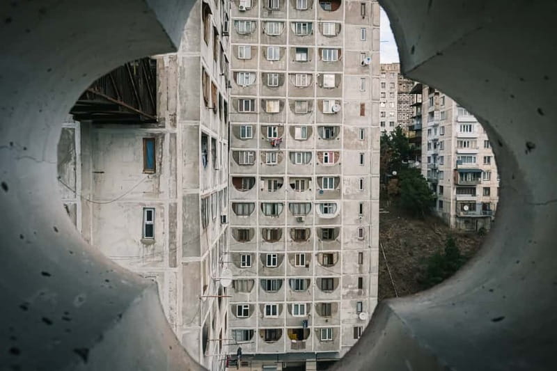 Tbilisi: The Urbex and Soviet Tour of Tbilisi - The Chronicle of Georgia Monument: Photo Stop With Real Meaning