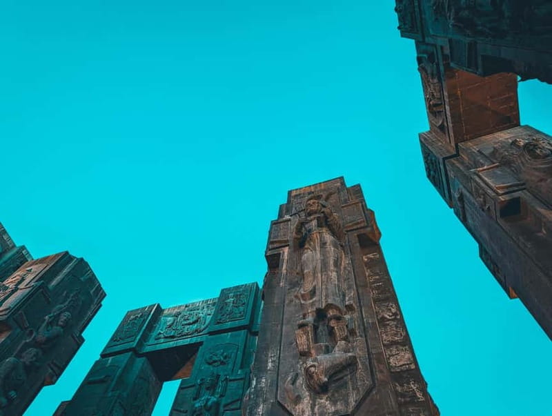 Tbilisi: Transfer & Guided Tour to The Georgian Stonehenge - Panoramic views of outskirts and the Tbilisi Sea