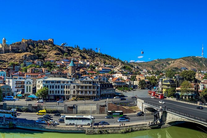 Tbilisi Walking Tour Including Cable Car and Traditional Bakery - Metekhi Cathedral and Vakhtang Gorgasali, legends you can see