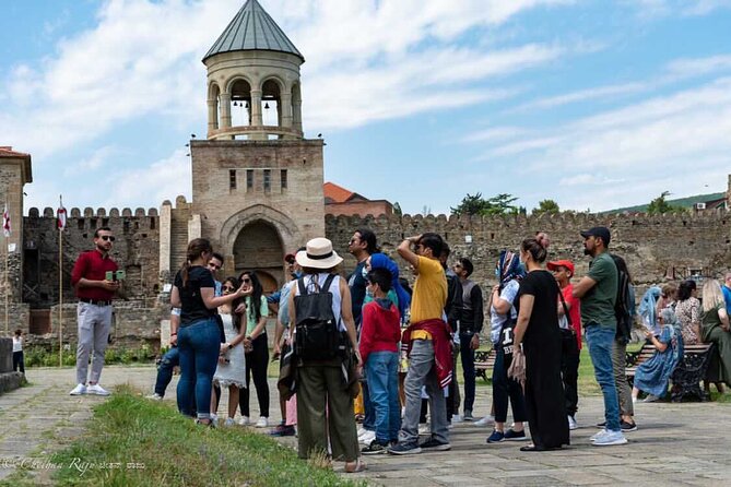 Tbilisi Walking Tour Including Cable Car and Wine Tasting - Getting Oriented Around Avlabari to Anchiskhati