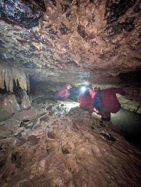 Wild Caving Experience in Melouri Cave Near Kutaisi - Inside Melouri Cave: Canyons, Chambers, and the Crawling Reality Check